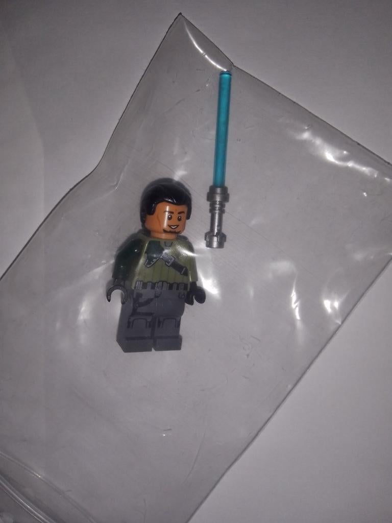 LEGO Star Wars Kanan Jarrus minifiguur m/ zwart haar, Ophalen of Verzenden, Nieuw, Actiefiguurtje