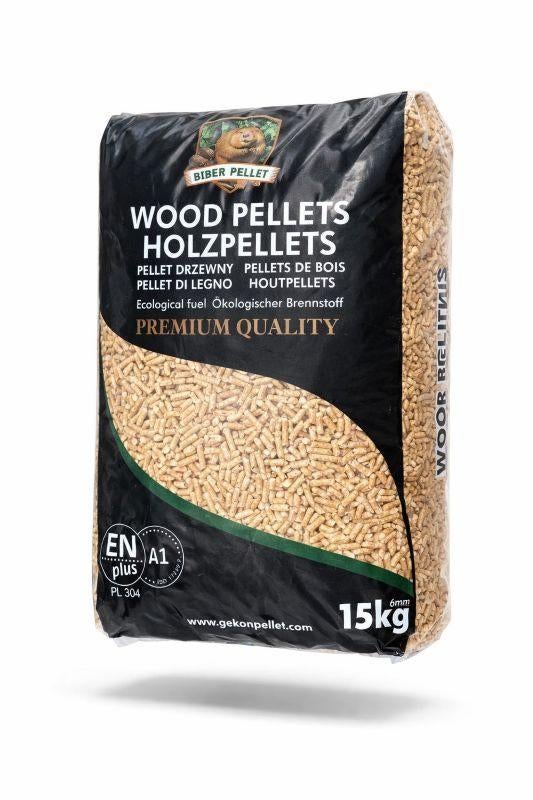 BIBER Pellets 15KG     € 7,05, Minder dan 3 m³, Ophalen