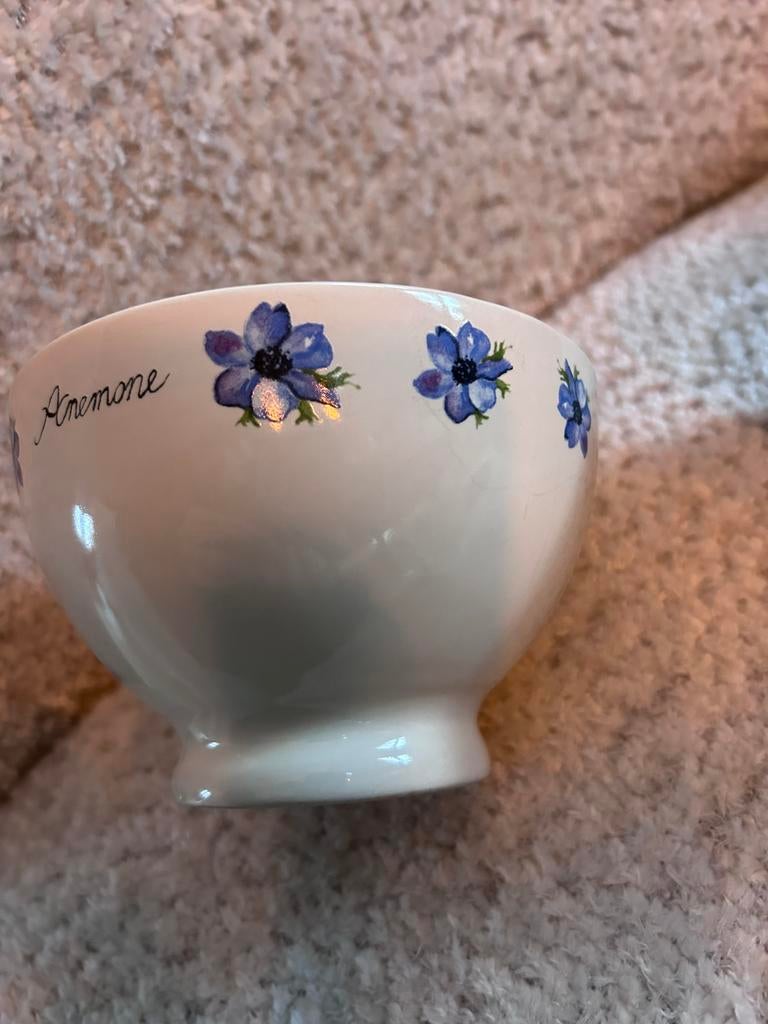 3 mooie kommen serie Anemone van Jet (ter Steege), Ophalen of Verzenden, Zo goed als nieuw, Kom(men), Overige stijlen