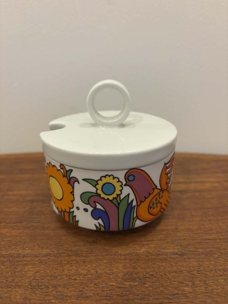 Villeroy & Boch Acapulco, zeldzame confituurpot, Overige typen, Ophalen of Verzenden, Zo goed als nieuw, Overige stijlen