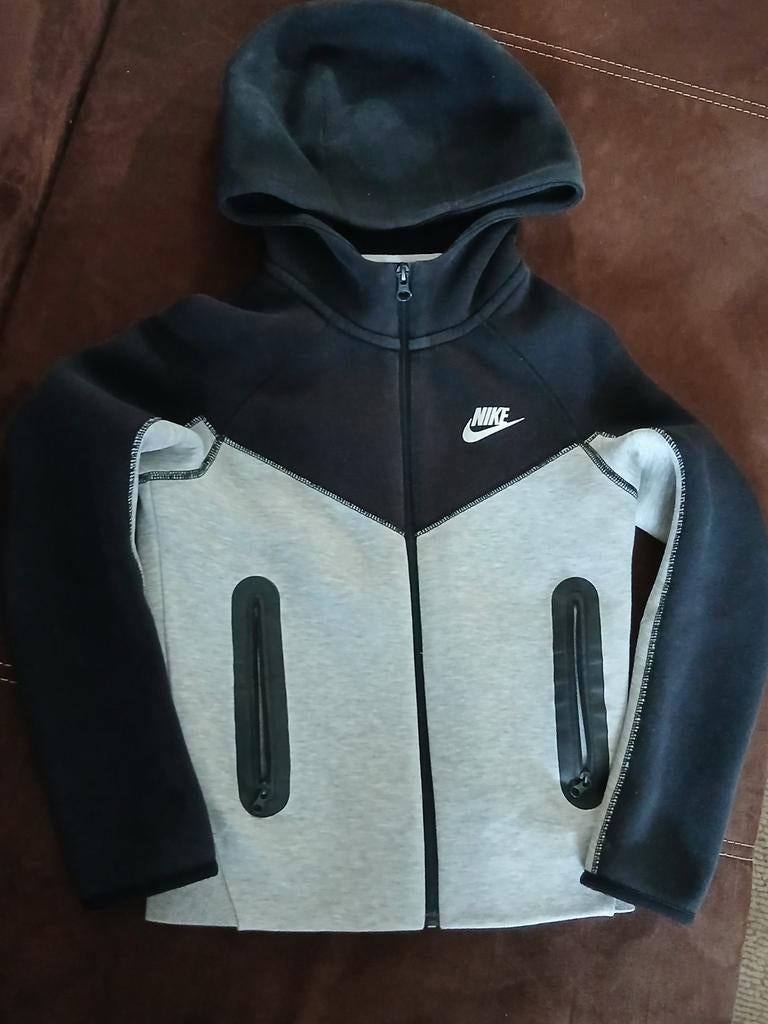 Nike Tech Fleece Vest, Zwart, Nike, Ophalen of Verzenden, Gedragen