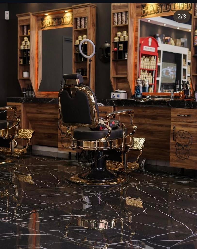 Barbier Kaptafels & stoelen