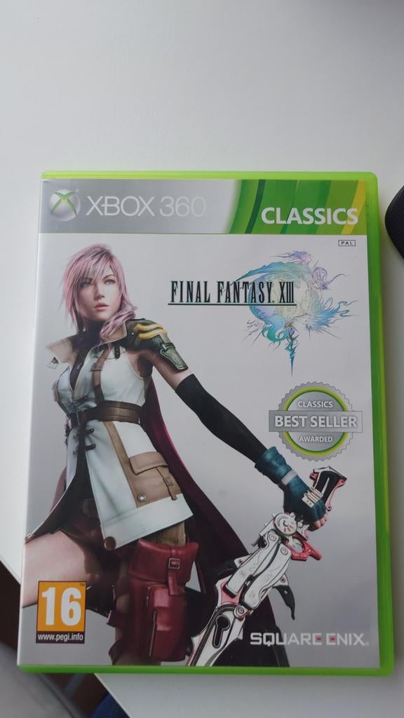 Final Fantasy XIII - Xbox 360 Classics, Gebruikt, 1 speler, Ophalen of Verzenden, Role Playing Game (Rpg)