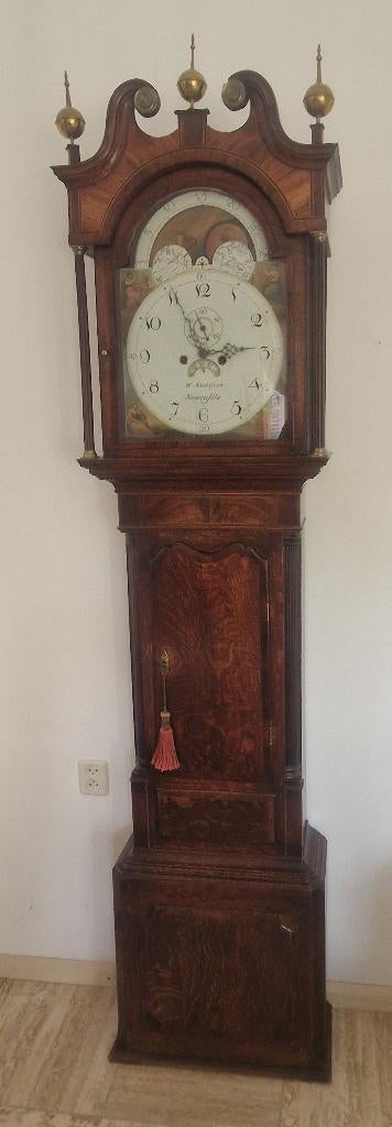 staand horloge engelse staande klok William Nickisson 1804, Ophalen