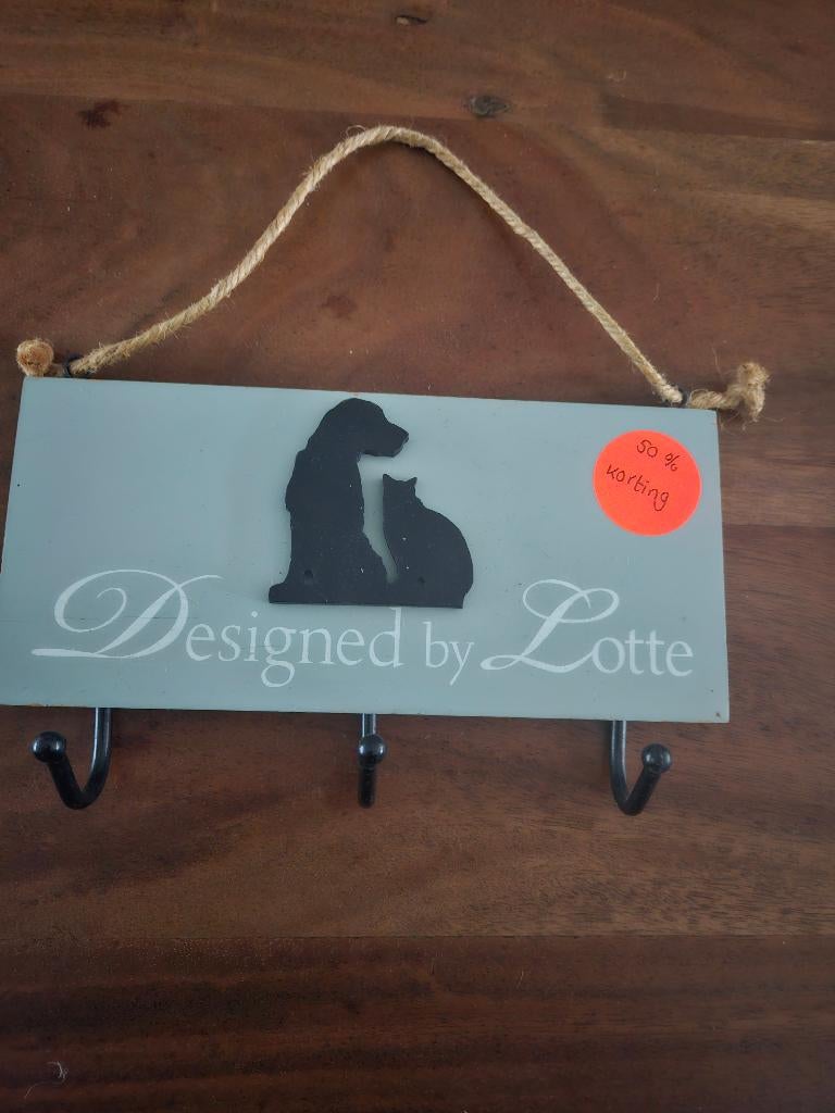 Houten hanger Designed By Lotte, Ophalen, Nieuw