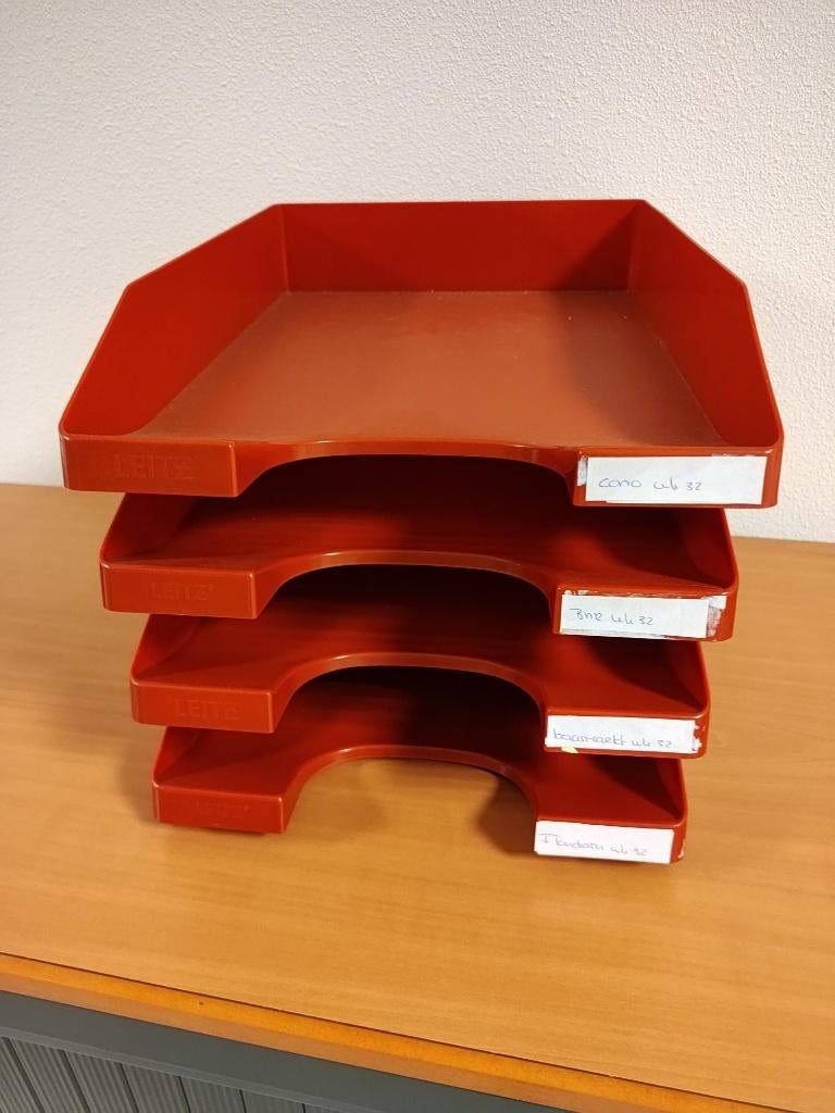Brievenbakjes merk Leitz., Ophalen, Gebruikt