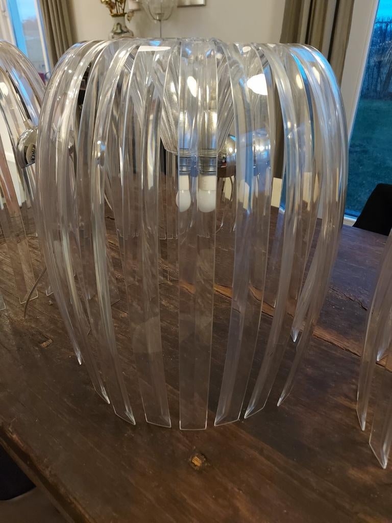 Koziol Josephine XL Hanglamp 3x - Space Age design feel, Ophalen, Gebruikt, Minder dan 50 cm, Kunststof