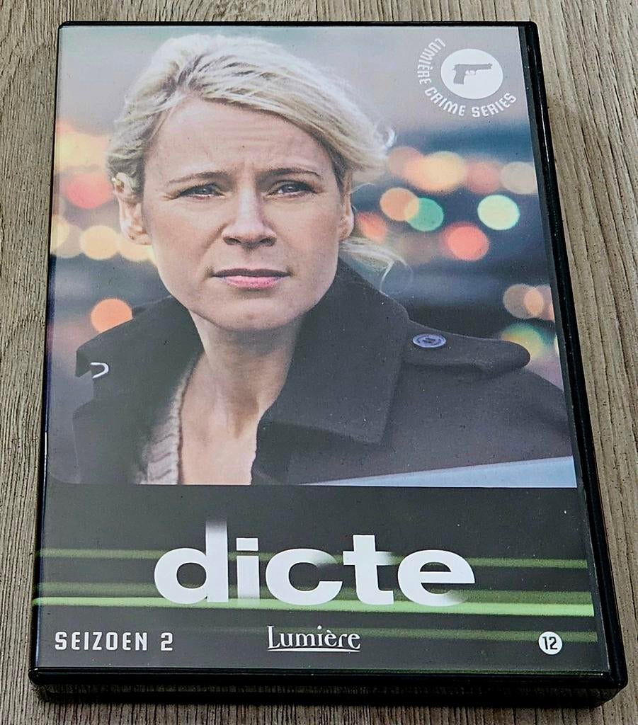 Dicte - Seizoen 2 - 4DVD Box - Misdaadserie, Cd's en Dvd's, Vanaf 12 jaar, Ophalen of Verzenden, Zo goed als nieuw, Thriller