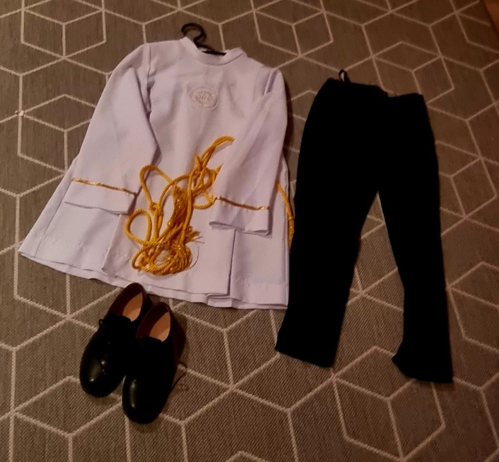 Communie kleding set, maat 140, schoenen 34, Ophalen of Verzenden, Zo goed als nieuw, Onbekend, Jongen