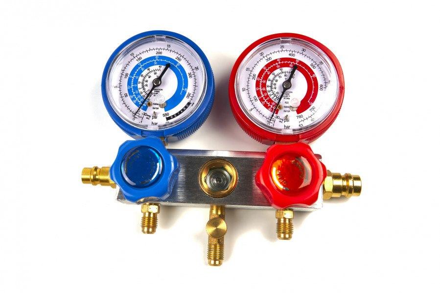 Airco vacuumpomp met meters te huur -, Ophalen, Koelen en Ontvochtigen, Timer, Nieuw