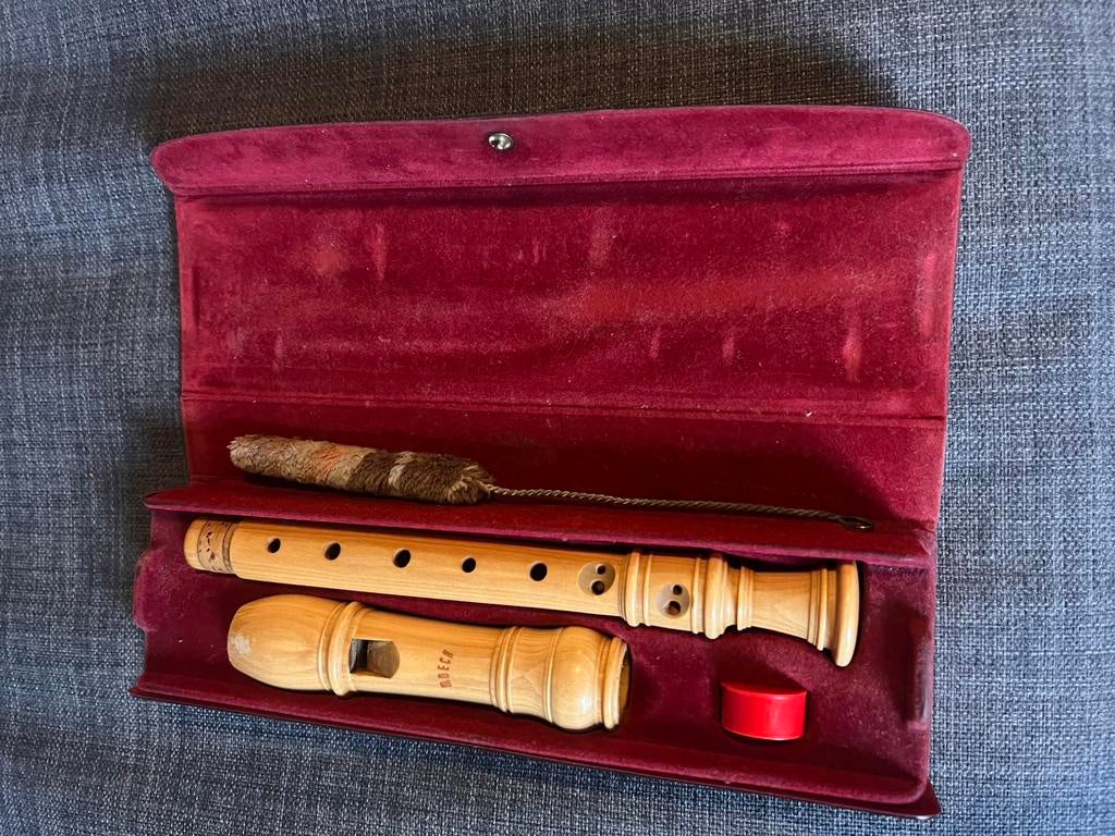 Moeck sopraan blokfluit, Muziek en Instrumenten, Blaasinstrumenten | Blokfluiten, Ophalen of Verzenden, Zo goed als nieuw, Sopraan of Sopranino