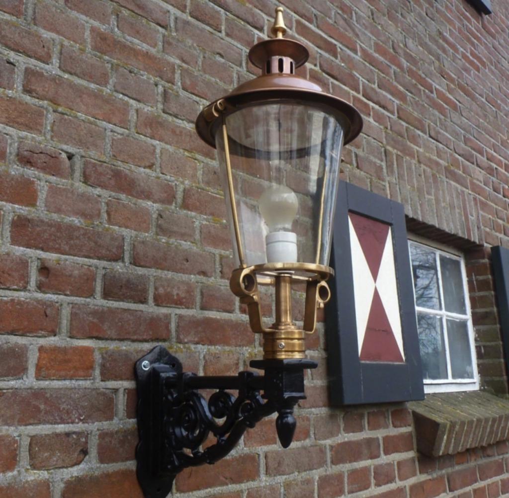 Buitenlamp klassiek gietijzer lantaarn NIEUW, Ophalen of Verzenden, Nieuw