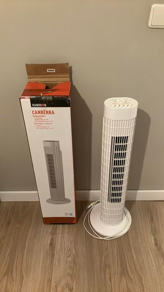 Handson Canberra zuilventilator, Ophalen, Zo goed als nieuw, Vloerventilator