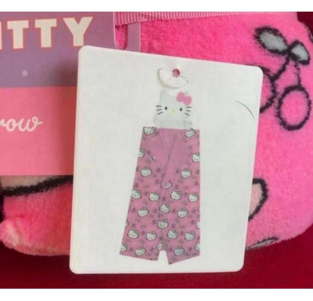 Hello Kitty - Deken met capuchon 150 x 120 CM nieuw dekentje, 100 cm of meer, Nieuw, Ophalen of Verzenden, H