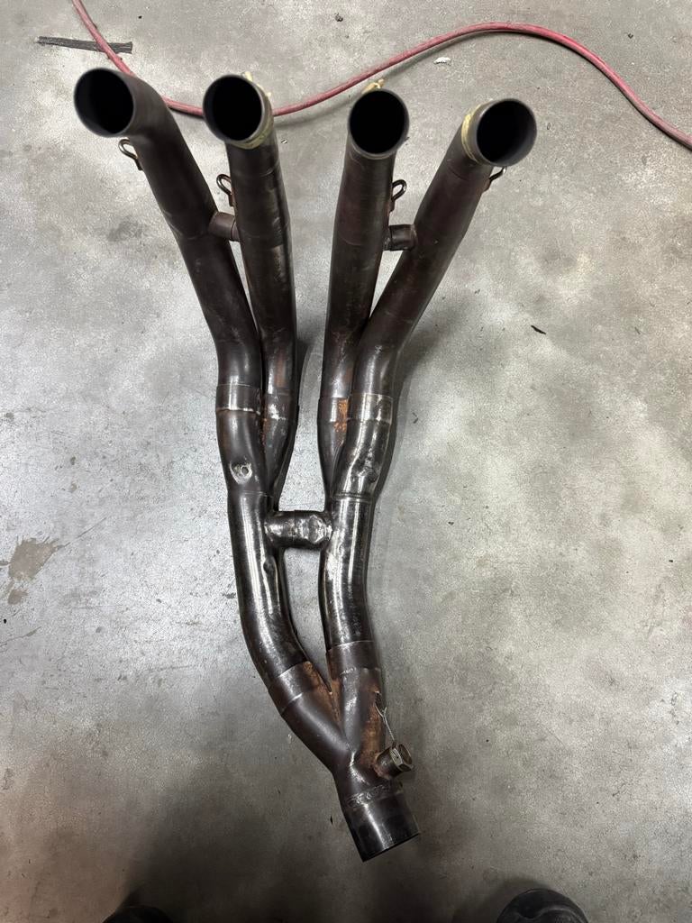 Yamaha R6 RJ11 15 27 Akrapovic RVS voorbochten, Ophalen of Verzenden, Gebruikt