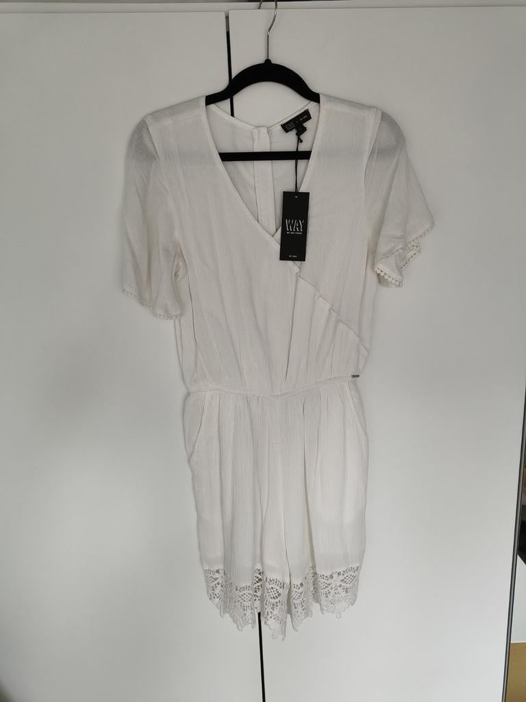 Nieuw Way by Ikks Zomer Jurkje wit., Way by Ikks, Wit, Nieuw, Ophalen of Verzenden