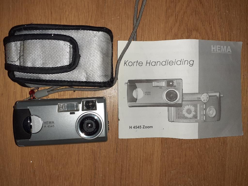 Retro digitale camera H45, Gebruikt, Compact, Ophalen of Verzenden, Overige Merken