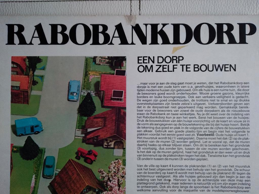 Bouwpakket dorp van karton, Ophalen of Verzenden, Nieuw, Bouwen