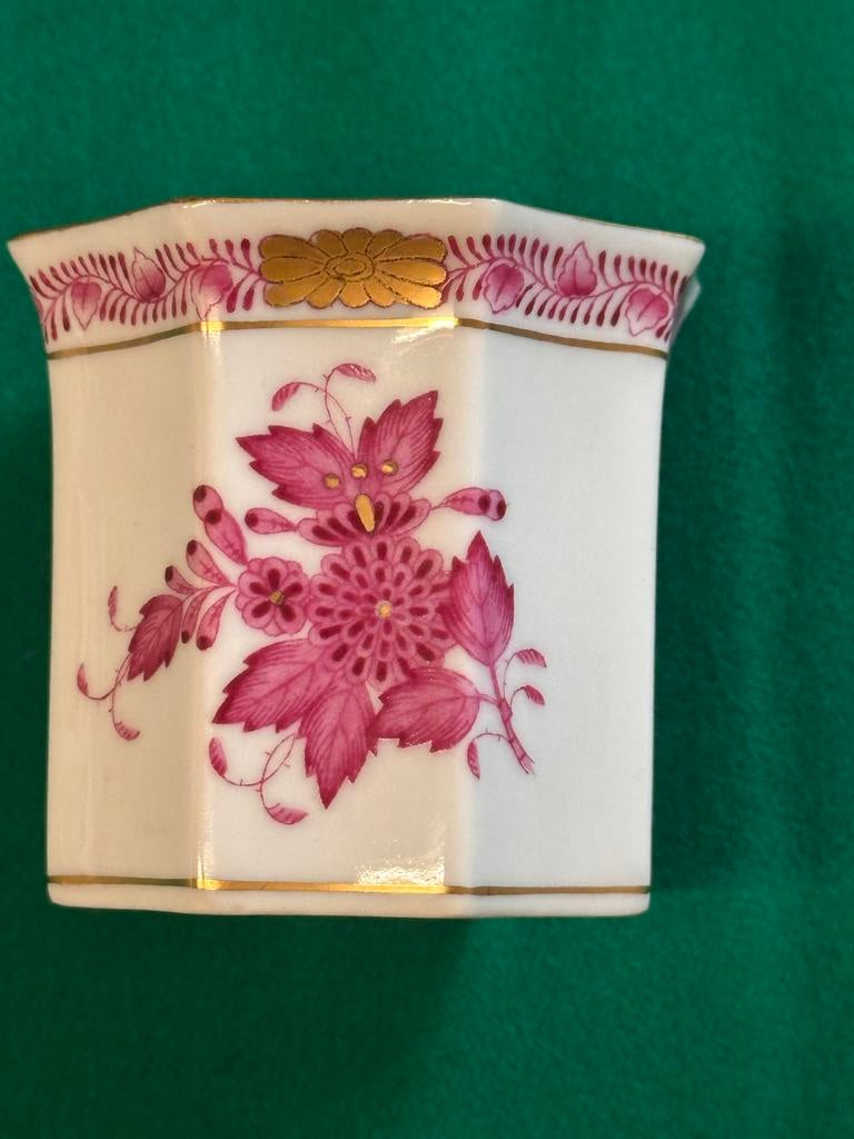 Herend Hongarije vaasje potje, Antiek en Kunst, Ophalen of Verzenden