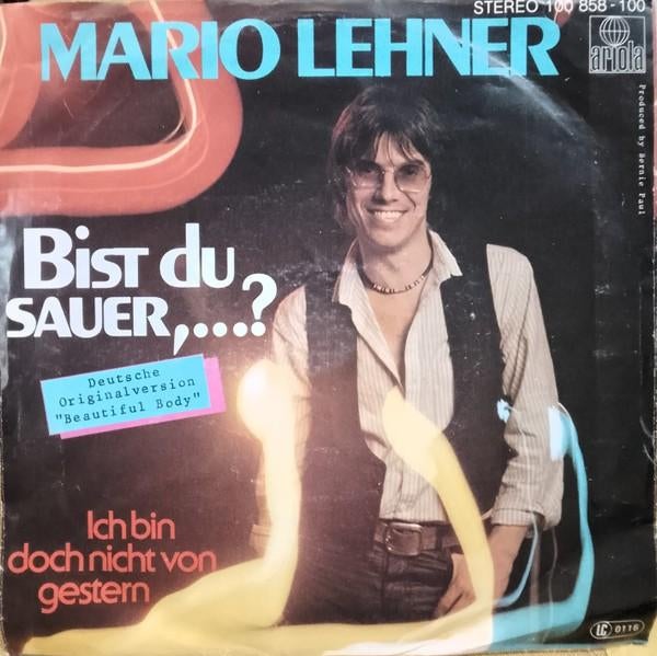 Mario Lehner - Bist du sauer...? / single, Ophalen of Verzenden, Gebruikt, Overige formaten, Pop