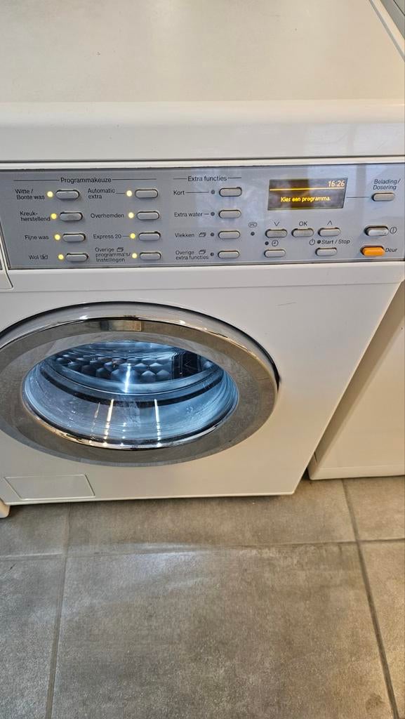 Miele wasmachine W5973/7KG/1600Toeren Inc Garantie, Minder dan 85 cm, 8 tot 10 kg, Refurbished, Ophalen of Verzenden