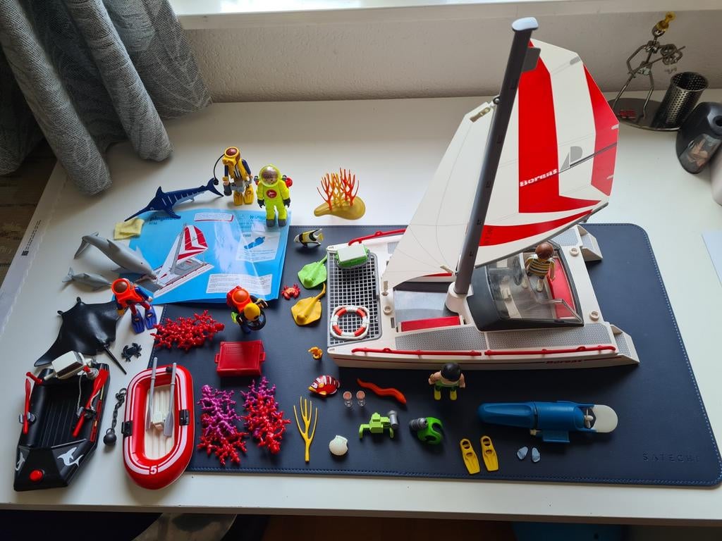 Catamaran 5130 + motor 7350 en veel extra's, Ophalen of Verzenden