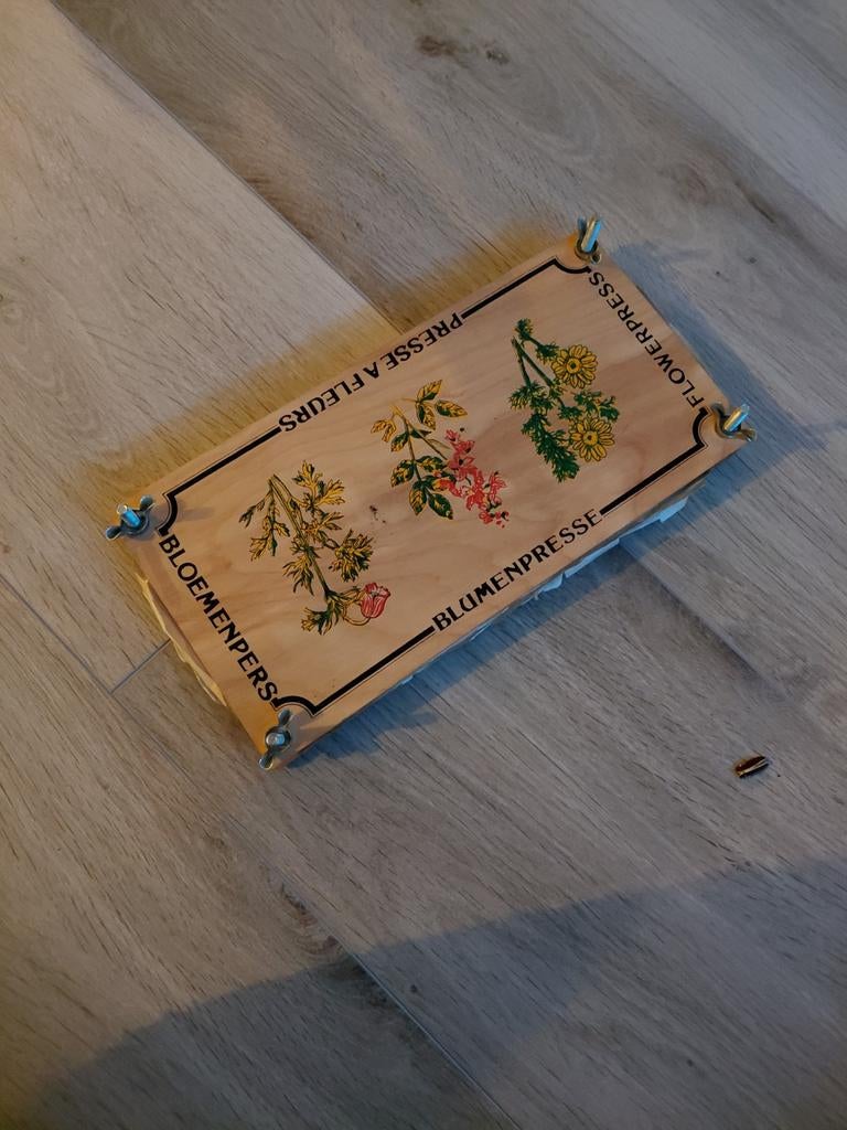 Bloemenpers, Hobby en Vrije tijd, Knutselen, Ophalen of Verzenden, Gebruikt, Gereedschap of Toebehoren