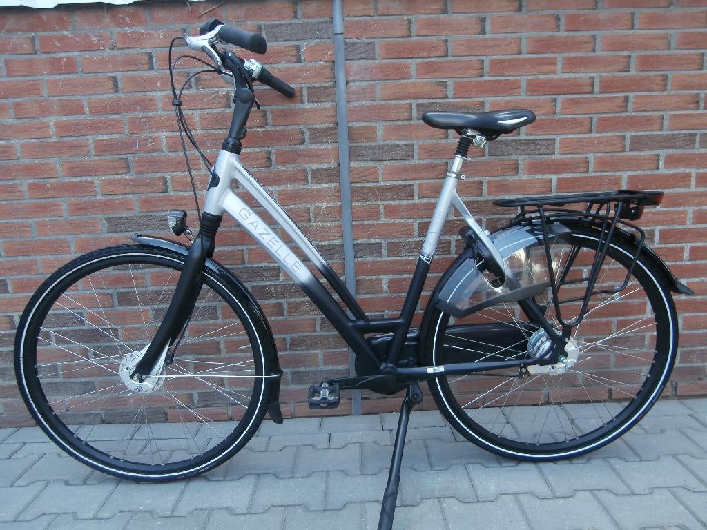 Zeer nette Gazelle Chamonix dames 57 cm. 8 versnellingen, Fietsen en Brommers, Fietsen | Dames | Damesfietsen, Ophalen, Versnellingen