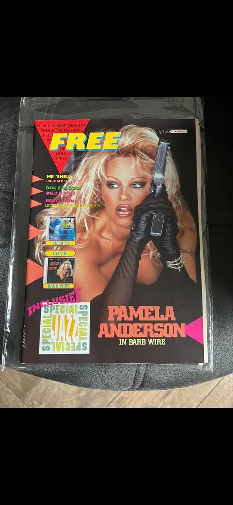 Vintage Free magazine Pamela Anderson 1996 !! Collectors, Ophalen of Verzenden, 1980 tot heden, Tijdschrift