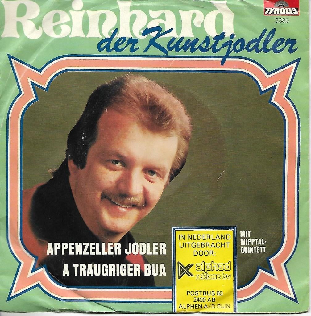 Reinhard der Kunstjodler - Appenzeiler Jodler, Cd's en Dvd's, Vinyl Singles, Gebruikt, Overige genres, 7 inch, Single