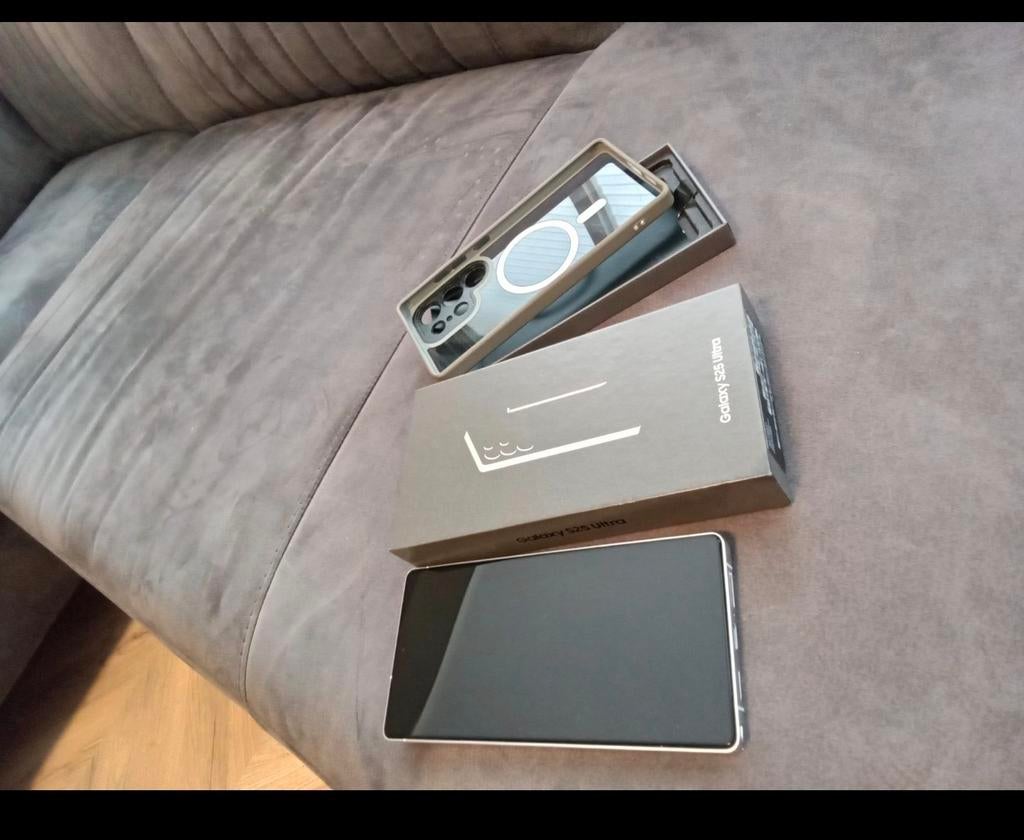 Samsung Galaxy S25 Ultra 256GB titanium  nieuwstaat, Overige modellen, Blauw, Touchscreen, Nieuw