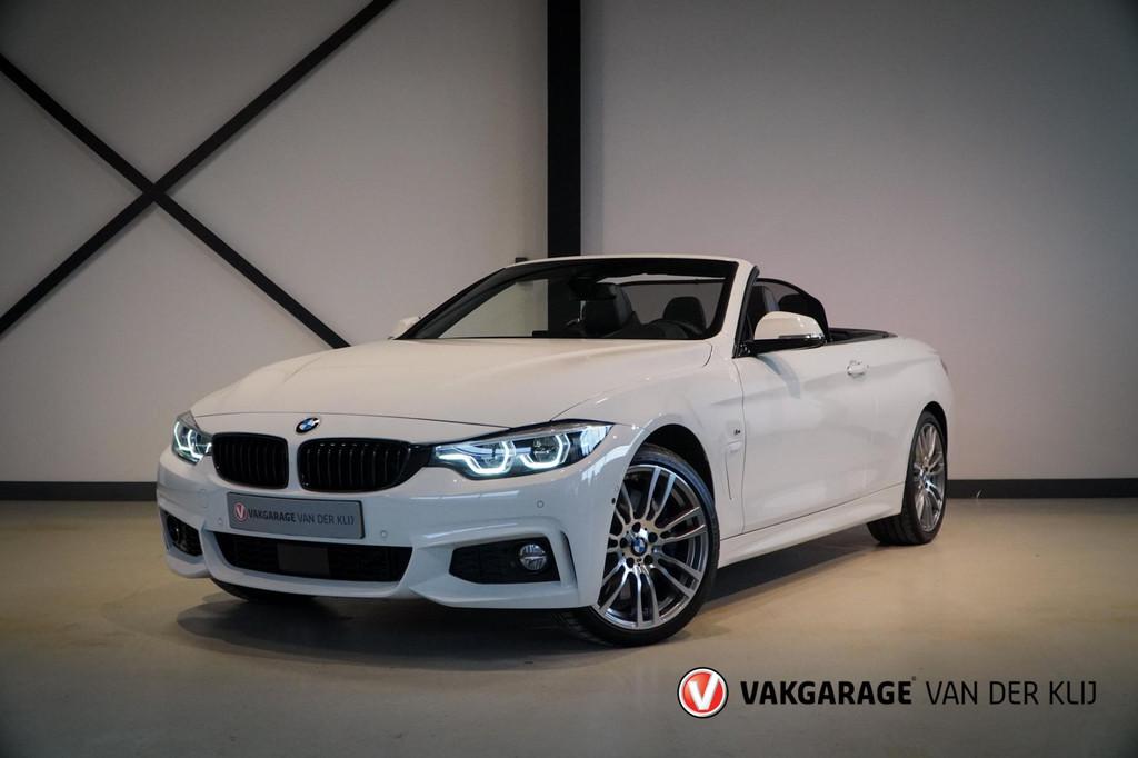 BMW 4-serie Cabrio 440i xDrive M-Sport | Indiv. Leder | 360, Automaat, 4-Serie, 4 stoelen, Wit