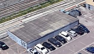 Fietsenstalling overkapping hal schuur loods ( 260 ), Ophalen, Overige typen, Zo goed als nieuw, Nb