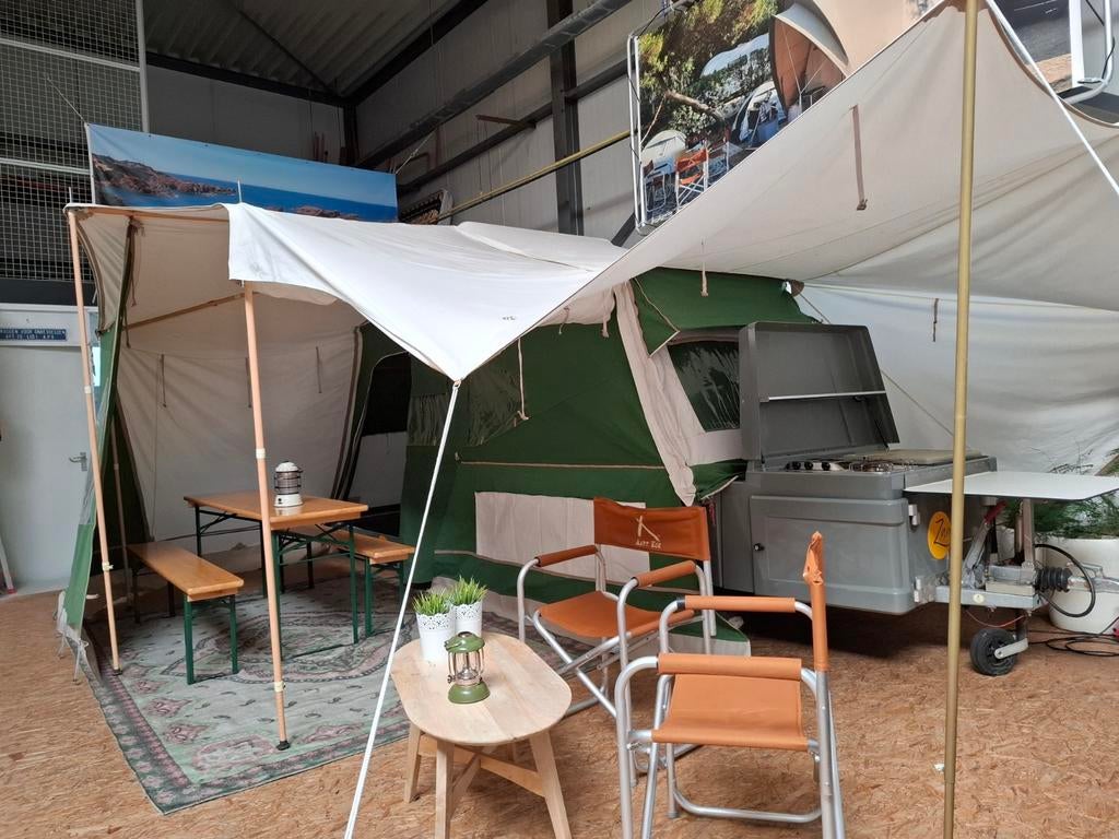 Aart Kok Zambezi Original Cross-Road, Caravans en Kamperen, Vouwwagens, Ophalen, Aanwezig, Aart Kok