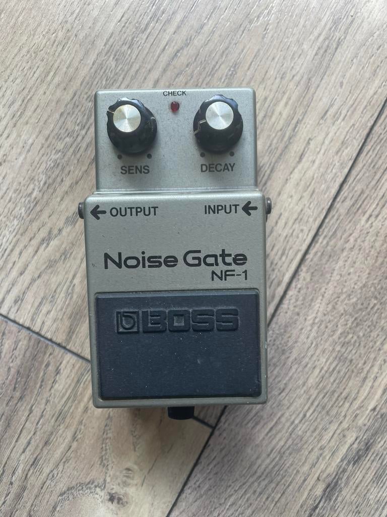 Boss noise gate NF-1 gitaar pedaal(KOOP/RUIL), Ophalen of Verzenden, Zo goed als nieuw