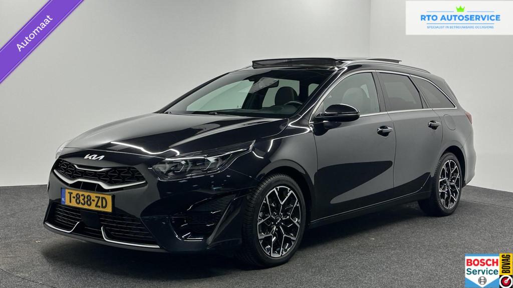 Kia Ceed Sportswagon 1.5 T-GDi GT-Line PANO CARPLAY NAVI ADA, Auto's, Kia, Gebruikt, 4 cilinders, Met garantie (alle), Zwart