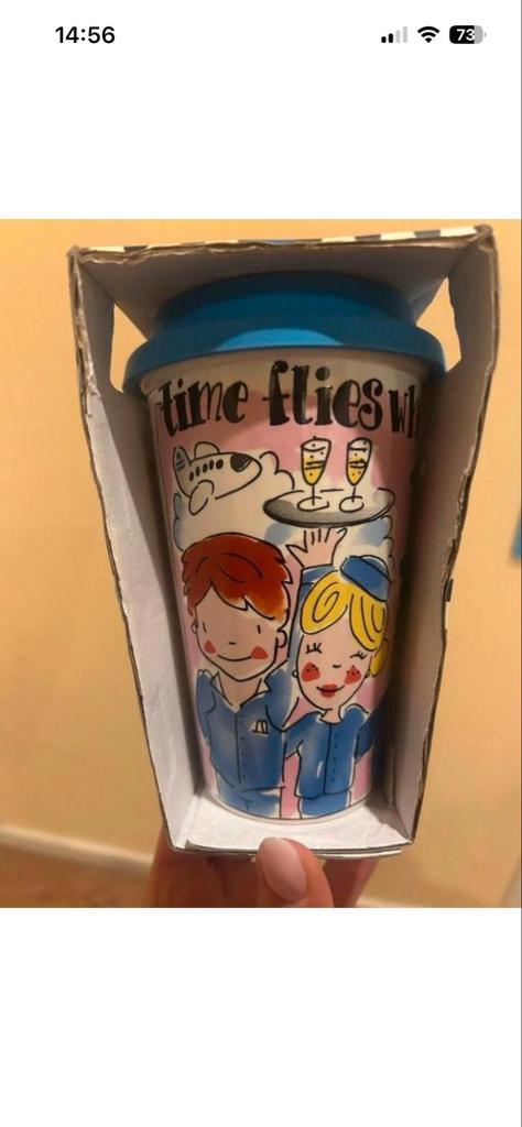 KLM to go beker - limited edition, Ophalen of Verzenden, Nieuw