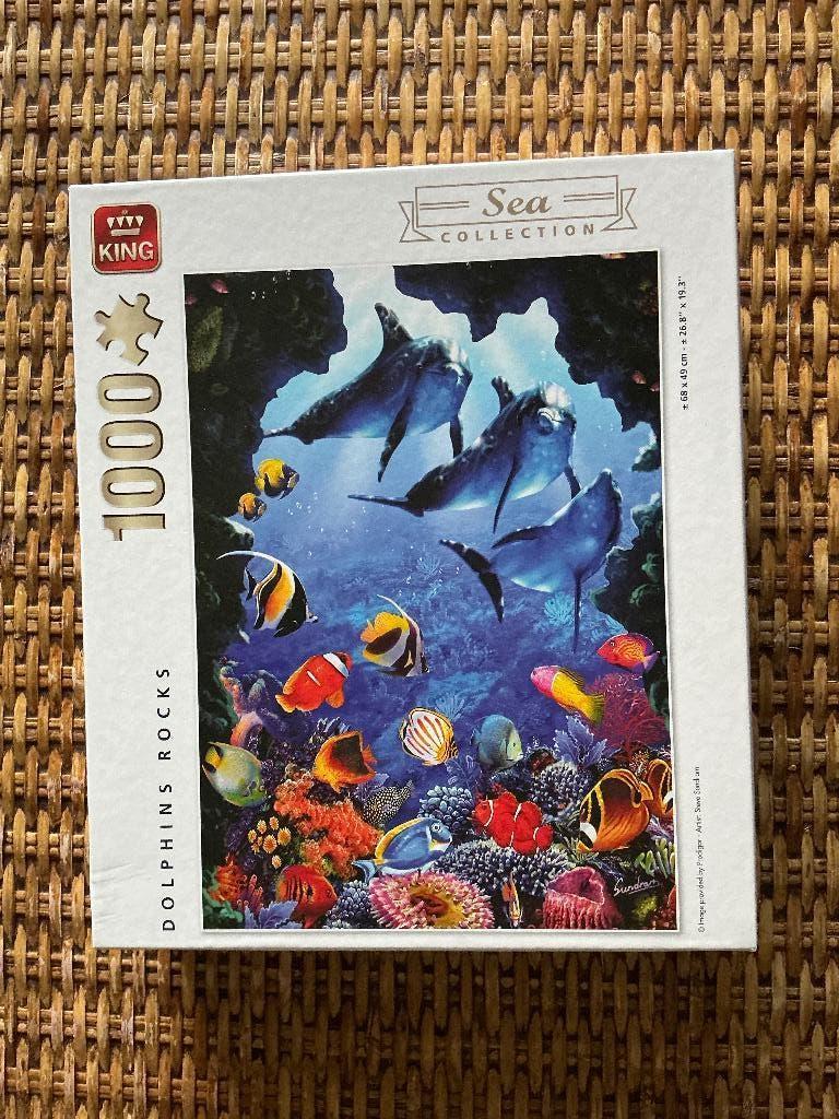 Puzzel onderwaterwereld, Ophalen, 500 t/m 1500 stukjes, Zo goed als nieuw, Legpuzzel