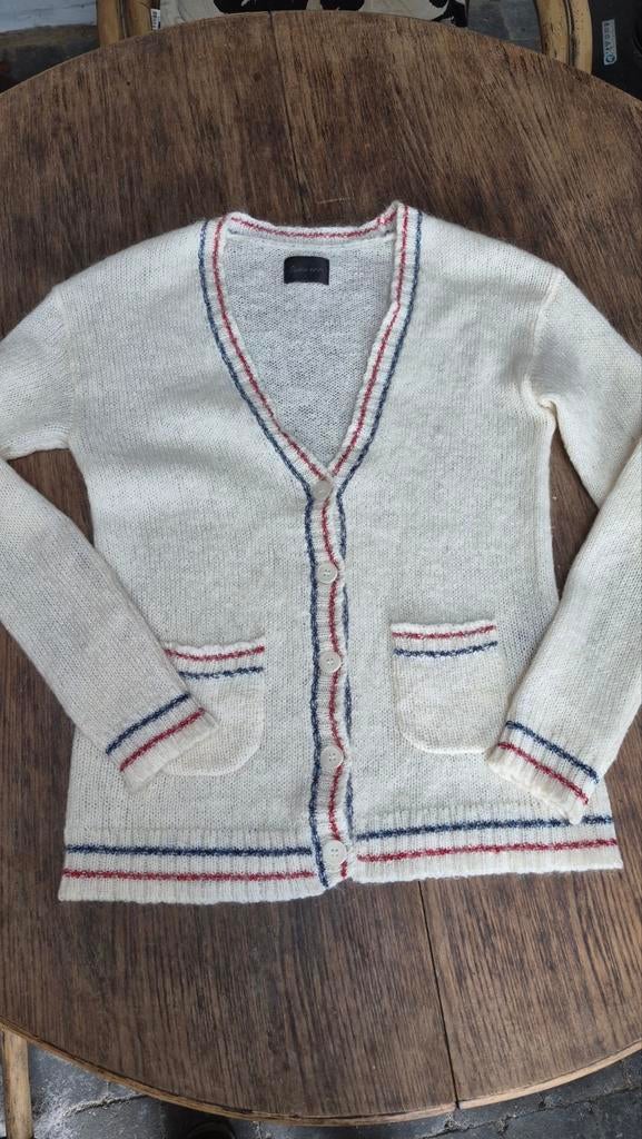 Stella Nova Kids Mohair Cardigan/Vest Maat M, Maat 38/40 (M), Wit, Zo goed als nieuw, Stella Nova