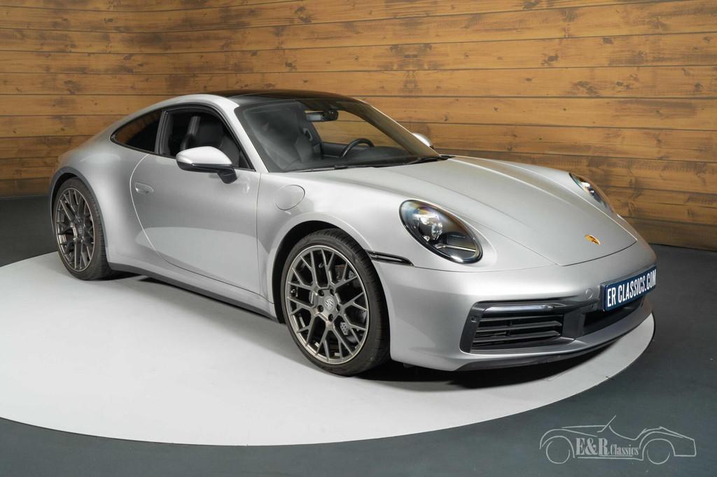 Porsche 911 Carrera Coupé | 2021, Auto's, Achterwielaandrijving, Gebruikt, Leder, Bedrijf