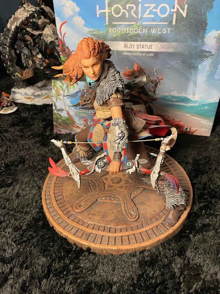 Aloy Horizon Forbidden West statue 1/6 Dark Horse, Verzamelen, Ophalen of Verzenden, Zo goed als nieuw