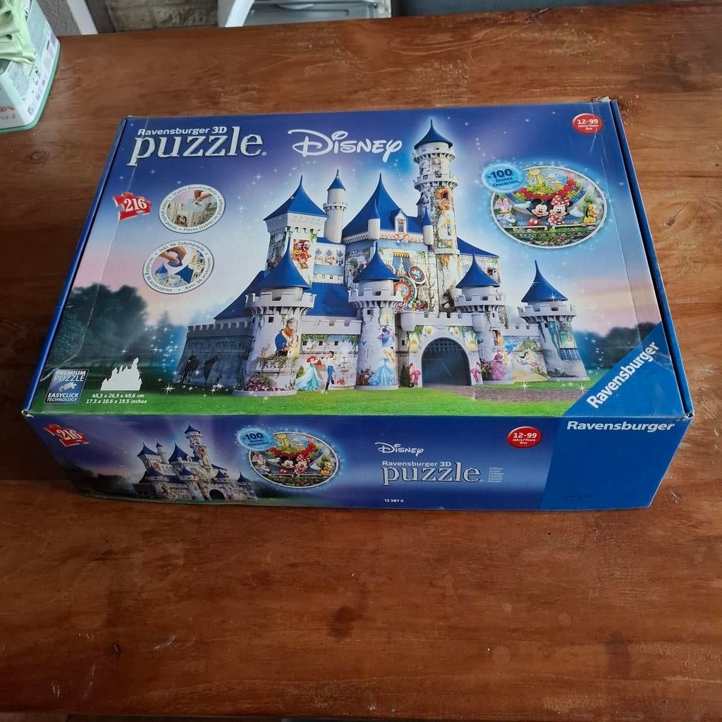 Ravensburger 3D Disney Kasteel Puzzel, Ophalen of Verzenden