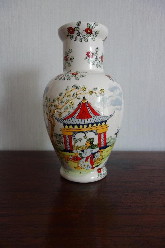 Japanse porseleinen vaas, Ophalen of Verzenden