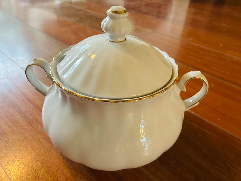 Grote soepterrine puntgaaf Wunsiedel Retsch & Co Porselein, Huis en Inrichting, Keuken | Servies, Overige typen, Ophalen of Verzenden