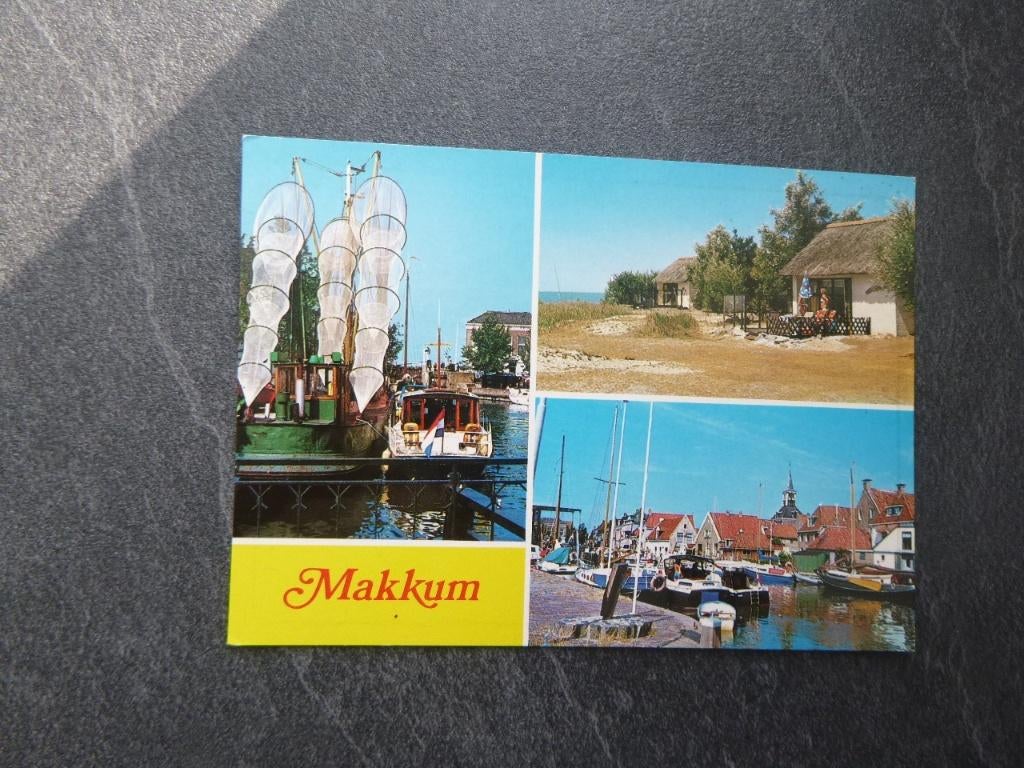 Makkum, vissersboot/netten 1984, Verzenden, Voor 1920, Noord-Brabant
