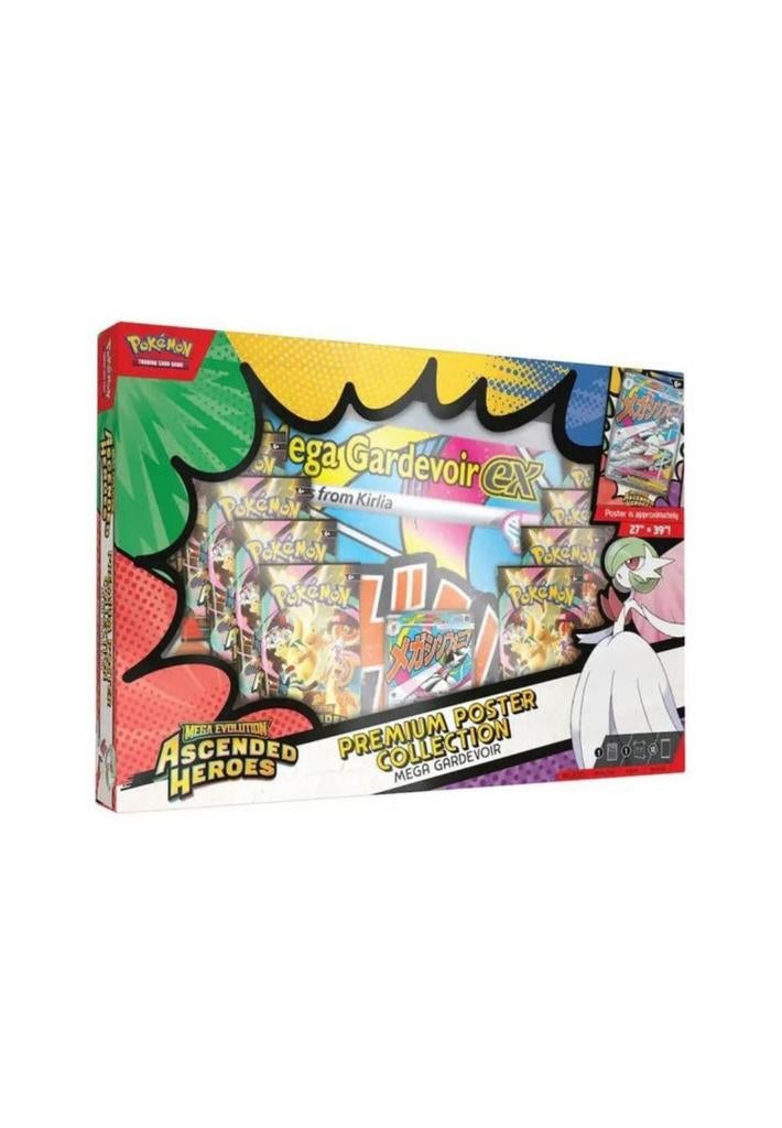 Pokémon Premium Poster Collection: Mega Gardevoir, Ophalen of Verzenden, Nieuw, Boosterbox, Foil