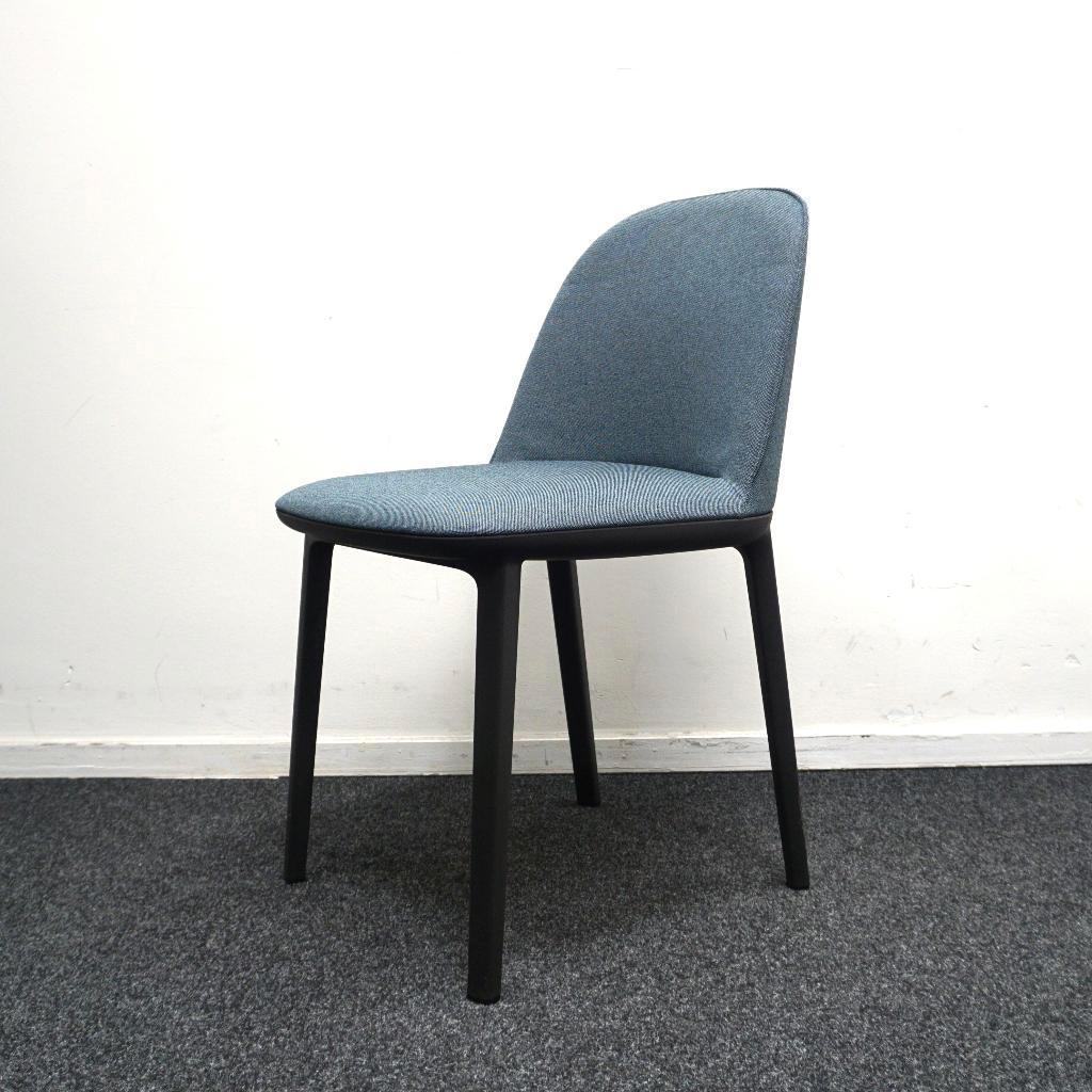 Vitra Softshell Side Chair Design Stoelen | Blauw, Gebruikt, -, Blauw, -