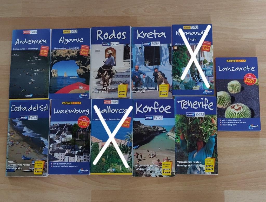 ANWB Extra Reisgidsen - Diverse bestemmingen, Boeken, Reisgidsen, Gelezen, Ophalen of Verzenden, Reisgids of -boek, ANWB