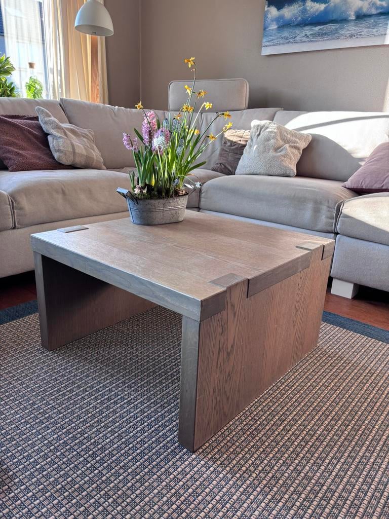 Salontafel 70x70, Ophalen, 50 tot 100 cm, 50 tot 75 cm, Vierkant