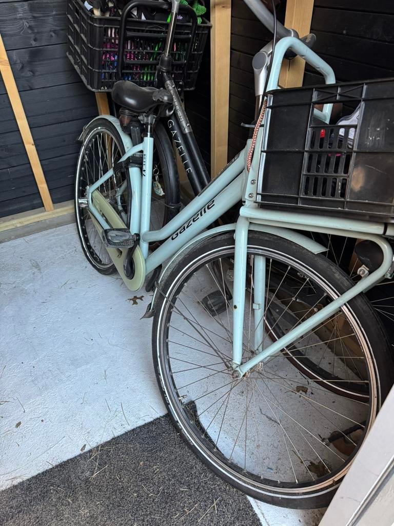 Gazelle fiets met krat Framemaat D49, Ophalen, Gebruikt, Gazelle